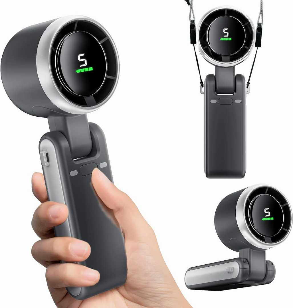 Turbo,High-Speed,Mini,Fan,–,Portable,Rechargeable,Neck,&,Handheld,Cooling,Fan, মিনি ফ্যান, রিচার্জেবল ফ্যান, নেক ফ্যান, পোর্টেবল ফ্যান দাম, Mini Fan Price in BD, Citymax Bazar.
