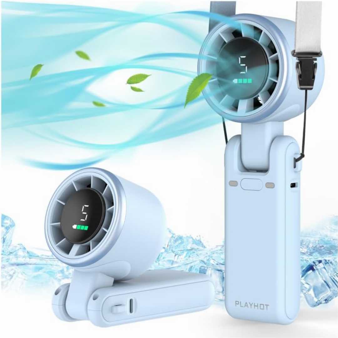 Turbo,High-Speed,Mini,Fan,–,Portable,Rechargeable,Neck,&,Handheld,Cooling,Fan, মিনি ফ্যান, রিচার্জেবল ফ্যান, নেক ফ্যান, পোর্টেবল ফ্যান দাম, Mini Fan Price in BD, Citymax Bazar.
