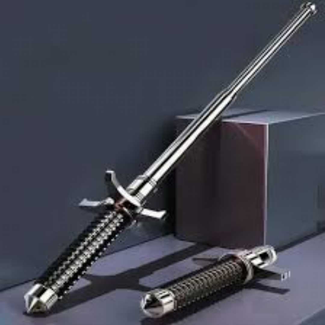 Telescopic Baton, Self Defence Stick Price in BD, Expandable Safety Stick, Personal Security Gear, City Max Bazar Safety Products