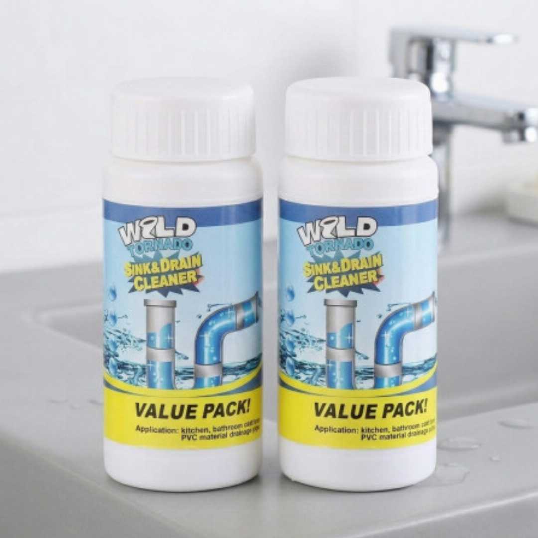 Drain Cleaner, Sink Cleaner, Pipe Cleaner, Kitchen Cleaner, Bathroom Cleaner, Wash Basin Cleaner, Home Cleaning, Clog Remover, Drain Maintenance, World Tornado