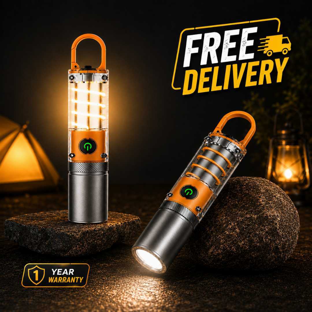 Multifunctional,Waterproof,Flashlight,(,1,year,warranty,)